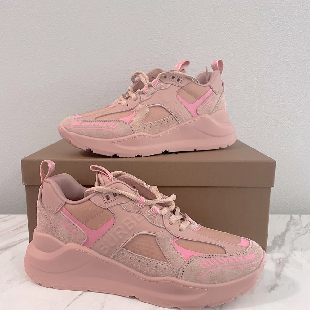 Burberry Low Top Sean Sneakers Pink